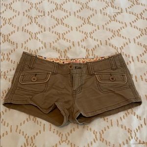 Brown Hollister shorts